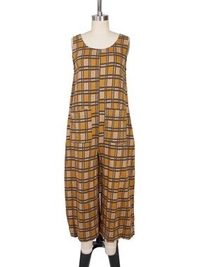 Ilana Kohn Sali Jumpsuit in Grey Grid